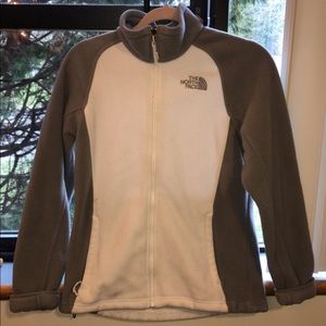 North face zip up jacket